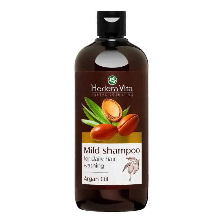 MILD SHAMPOO FOR DAILY HAIR WASHING WITH ARGAN OIL, 500ML