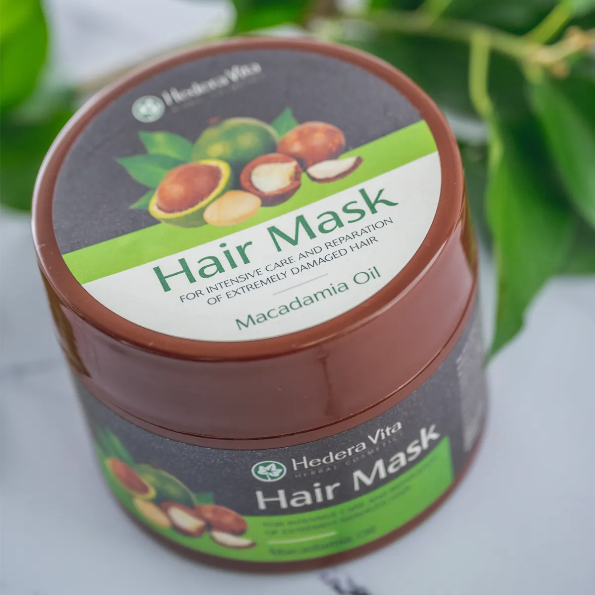 HAIR MASK WITH MACADAMIA OIL, 230ML - Image 2