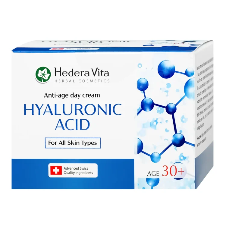 ANTI-AGE DAY CREAM - HYALURONIC ACID, 50ML