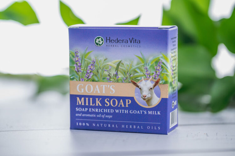 Alternative view of Soap with goat's milk - Sage 90g