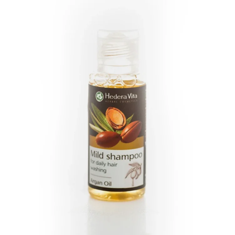 Mild hair shampoo with argan oil, 30ml