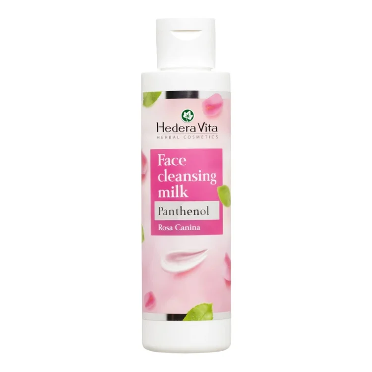 Milk for face cleansing with panthenol and rose oil 150ml